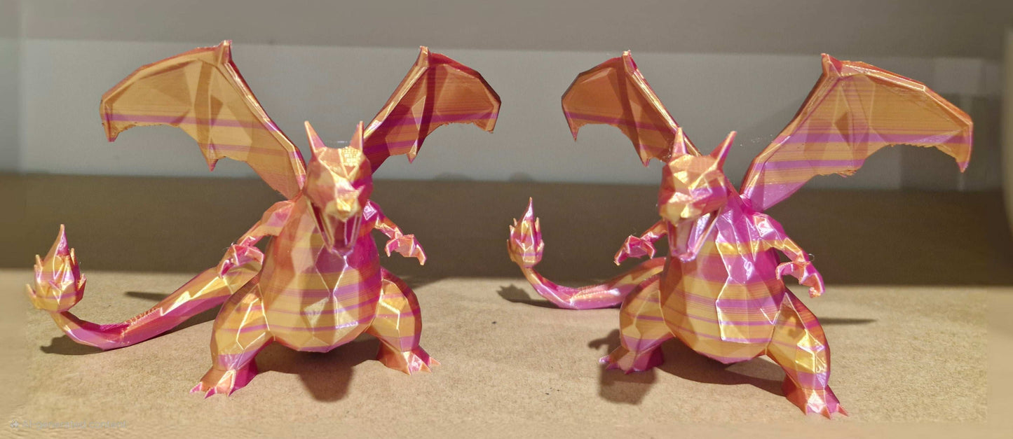 3D Low Polly Charizard