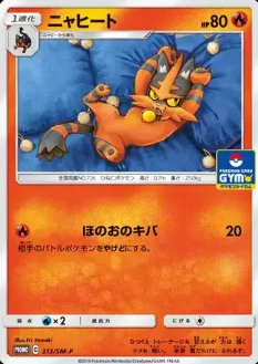 Torracat (JP) Sun & Moon Promos JP Promo 313/SM-P