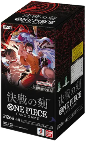 Bandai One Piece TCG OP-16 The Time of Battle Booster Box⁸
