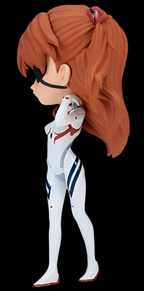 Banpresto Q Posket Figure Asuka Shikinami Langley Evangelion: 3.0+1.0, Plugsuit Style 14 cm BP88483 Multi-Coloured