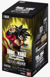 FB03 RAGING ROAR  Japanese DRAGON BALL Card box